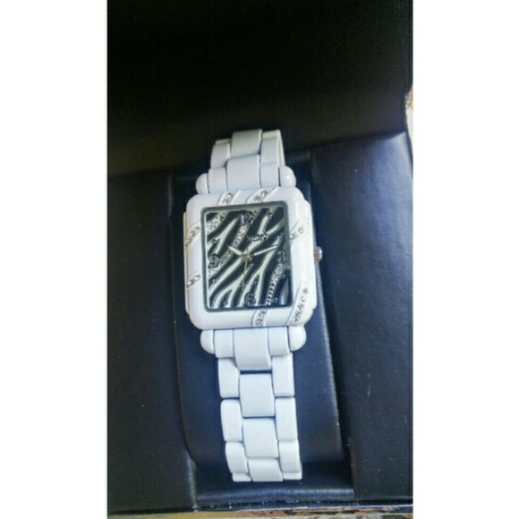 XOXO Accessories - XOXO | NEW Zebra Link Watch with Rectangle Face